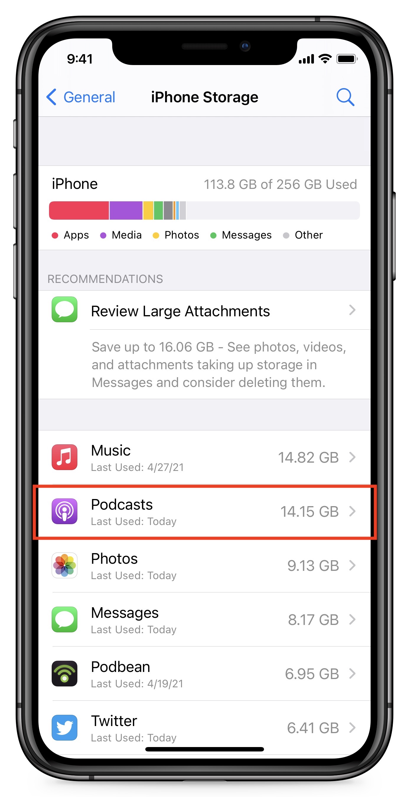 Prevent Apples Updated Podcasts App from Eating Your Storage