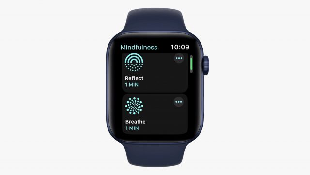 De Mindfulness-app van watchOS 8 