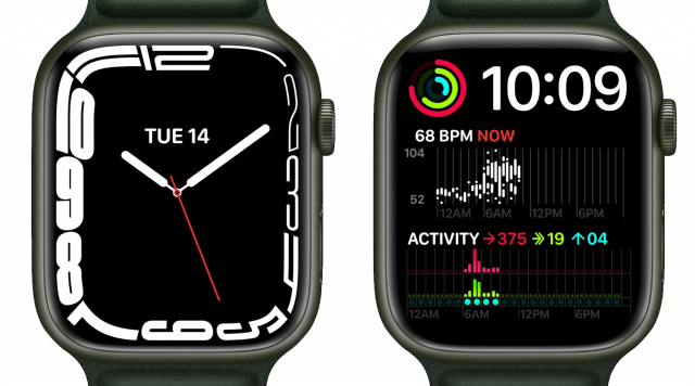 New watch faces on the Series 8