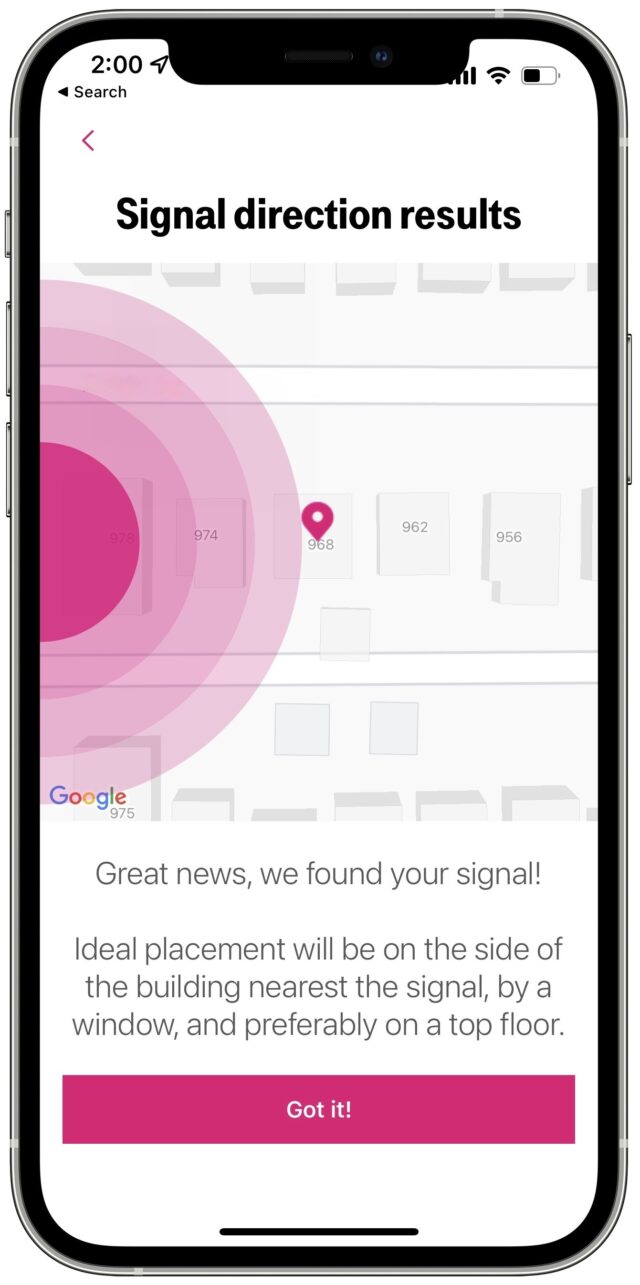 T-Mobile's 5G mobile app