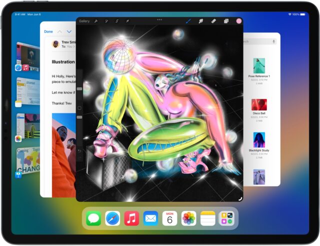 Stage Manager in iPadOS 16