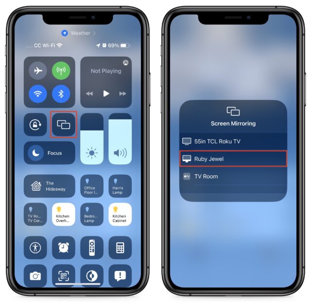 Screen Mirroring in iOS
