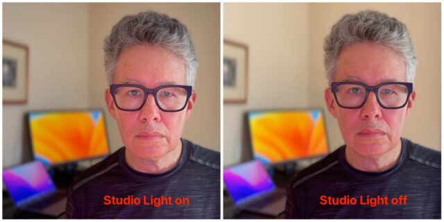 Vergelijking van wel en geen Studio Light