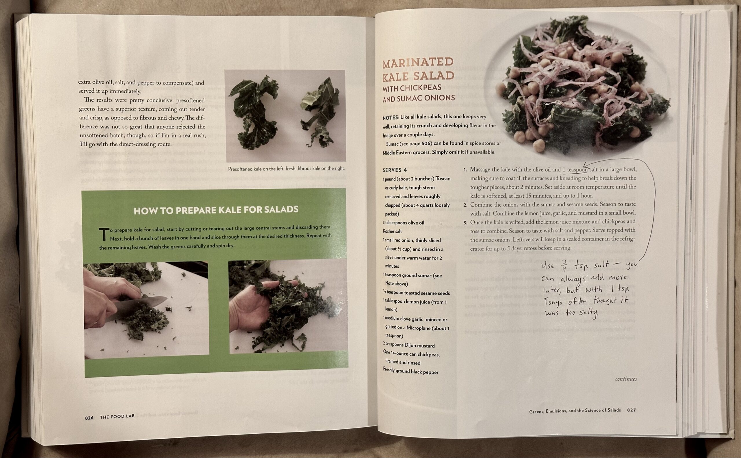 Marinated Kale Salad recipe from The Food Lab