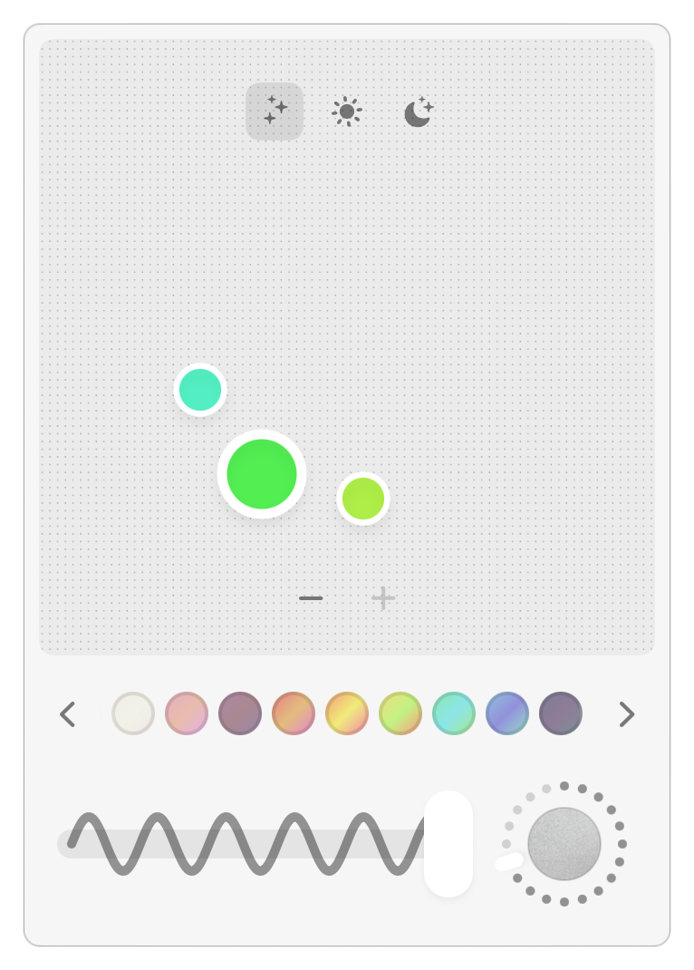 Arc's color picker for Spaces