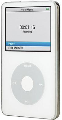 iPod voice recorder